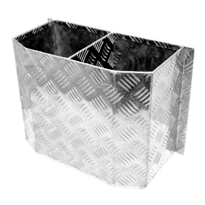 Twin gas bottle holder