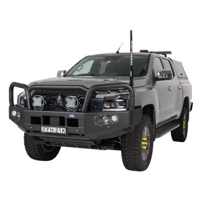 Bocar Stockade Bull Bar Black Steel to suit Triton 24